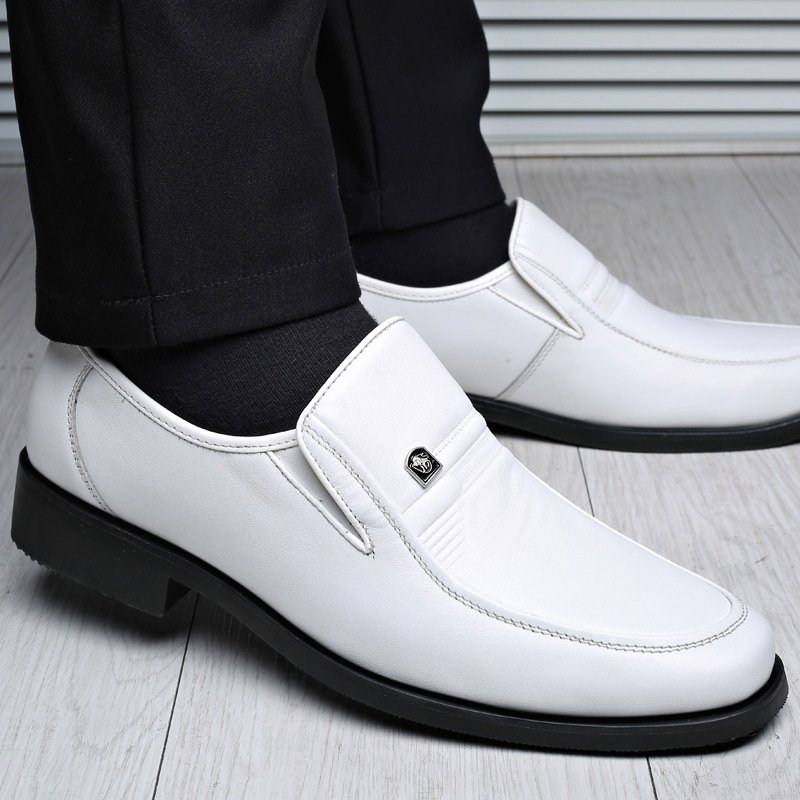 Breathable Leather Sandals Thin Hollow Soft Leather Men's Shoes - Image 7